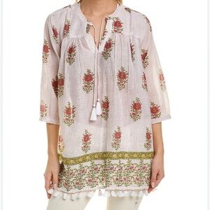 Roller Rabbit Floral Cover Up Tunic